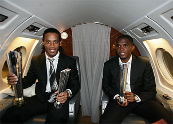ronaldinho et etoo